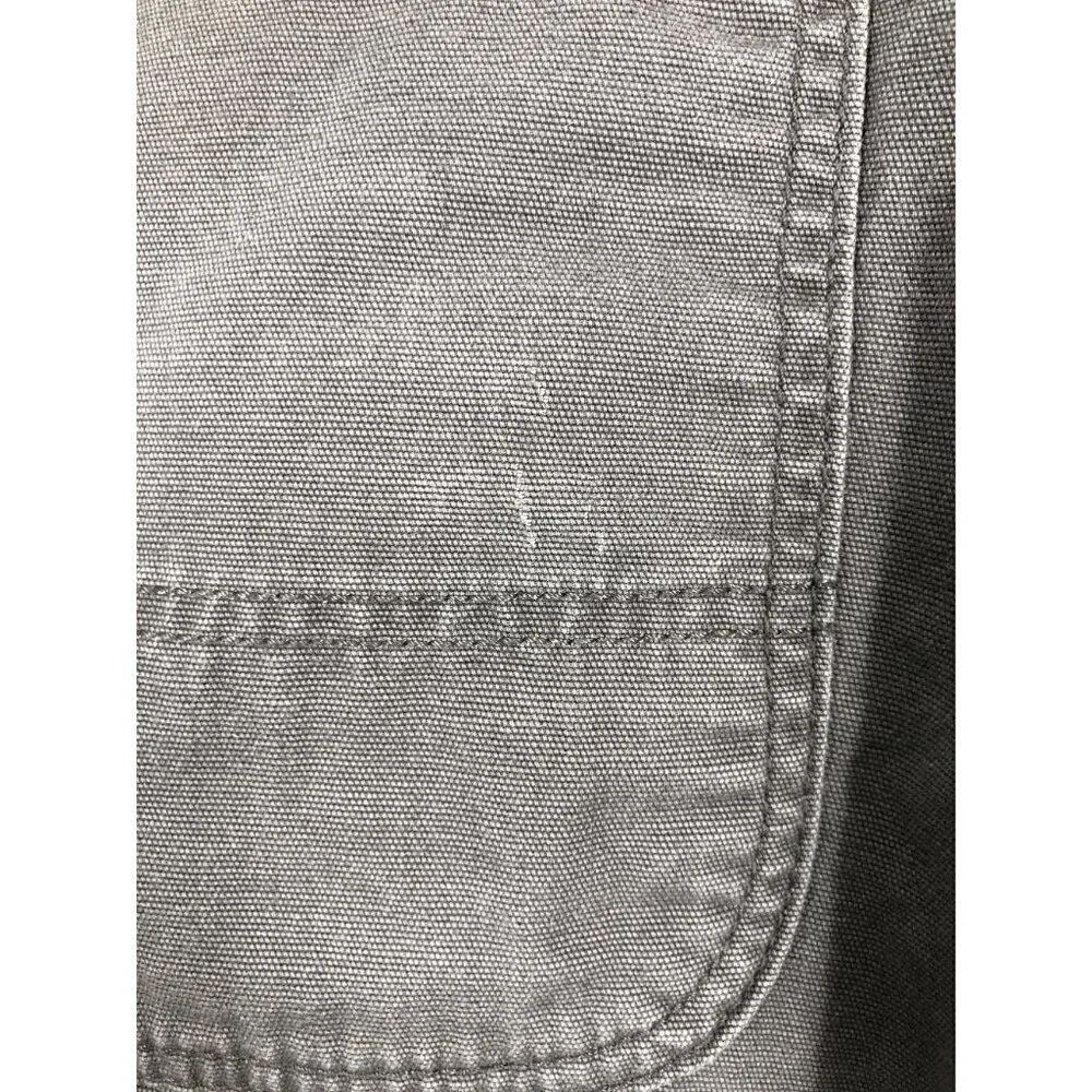 Carhartt Mens Relaxed Fit Work Pants Size 44x30 Gray Durable Workwear Streetwear